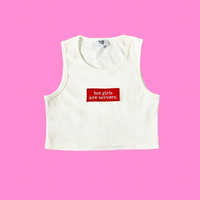 “Hot Girls Are Servers” Crop Top Shirt