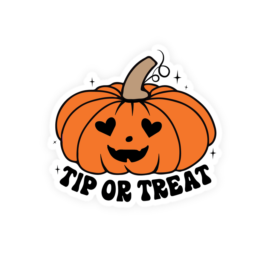 Tip or Treat Seasonal Removable Sticker